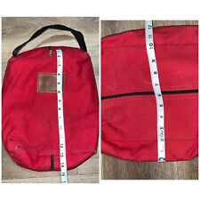 BOLSA DE EQUIPO DE BOMBERO ROJO DE COLECCIÓN USFP Pequeño-Med RESISTENTE HECHA EN AMERICANA 🙂 🙂 segunda mano  Embacar hacia Mexico