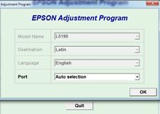 Reset Epson L5190 comprar usado  Enviando para Brazil