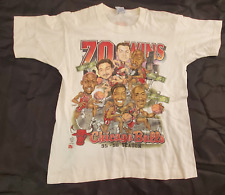 Camiseta Chicago Bulls Jordan Rodman 70 Wins basquete vintage vintage vintage P 14/16 comprar usado  Enviando para Brazil