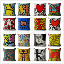 Heart graffiti cushion for sale  Shipping to Ireland