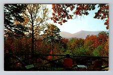 Cartão postal vintage Tryon NC-Carolina do Norte, Hogback Mountain, temporada de outono comprar usado  Enviando para Brazil