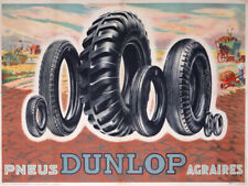 Dunlop pneus agraires d'occasion  Expédié en Belgium