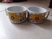 Lot tasses vintage d'occasion  Nîmes