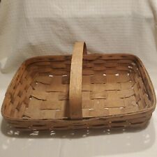 Vtg handmade basket for sale  Linn