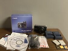 Canon PowerShot SX210 IS 14.1MP Digital Camera Black 14x Zoom Tested Bundle Nice, used for sale  Shipping to South Africa