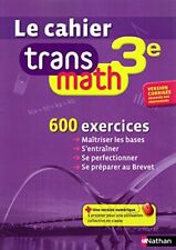 Cahier trans math d'occasion  France