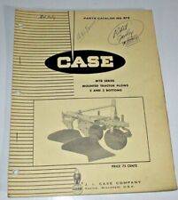 Case MTB Series Mounted Tractor Plow Parts Catalog Manual Book Original! 11/66, used for sale  Shipping to Ireland
