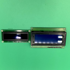 LOT OF 2 2004A & 1602 BLUE LCD 16x2 HD44780 Character Display Module BUNDLE VG+ for sale  Shipping to South Africa