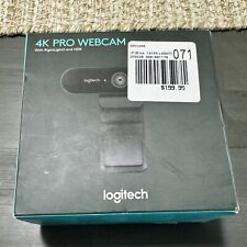 Webcam de videoconferência Logitech 4K Ultra HD Pro Brio para PC e Mac, usado comprar usado  Enviando para Brazil
