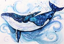 Whale calf painting for sale  SOUTHSEA
