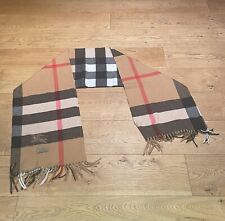 Burberry scarf wide for sale  NORTHWOOD
