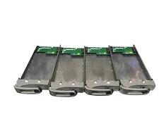 Lot of 4 Promise GP0548-03 REV A2 VTrak SATA MUX  Adapters with HDD Trays  for sale  Shipping to South Africa