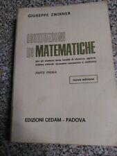 Zwirner istituzioni matematich usato  Cison Di Valmarino