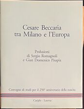 Aa.vv. cesare beccaria usato  Italia