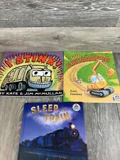 Livros infantis meninos I Stink pequena escavadeira trem do sono capa dura capa mole comprar usado  Enviando para Brazil