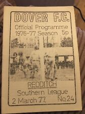 Dover redditch united for sale  WOKING
