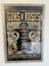 Pôster autografado autografado da turnê Guns N Roses AXL ROSE carta completa JSA, usado comprar usado  Enviando para Brazil
