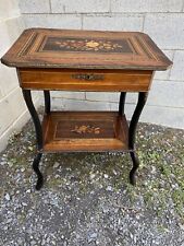 Victorian inlaid sewing for sale  Hyde Park