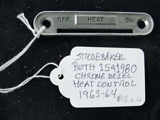 Placa de cobertura de controle de calor Studebaker 1541980 Roth - 1963-1964  comprar usado  Enviando para Brazil