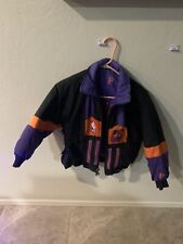 Jaqueta de inverno vintage Phoenix Suns Wahoo Pro Player zíper reversível infantil pequena comprar usado  Enviando para Brazil