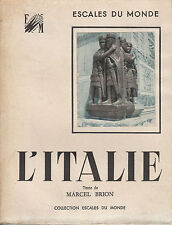 Livre escales italie d'occasion  France