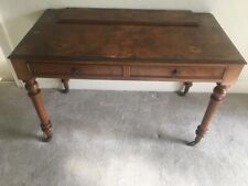 Antique walnut desk for sale  WORTHING