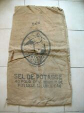Ancien sac sel d'occasion  La Glacerie