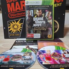 GTA IV & Episodes From Liberty City Xbox 360 PAL W.Manual + Mapa TESTADO POSTAGEM GRATUITA, usado comprar usado  Enviando para Brazil