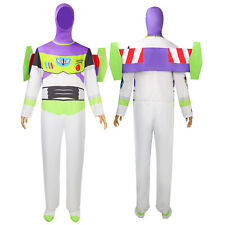 Cosplay Buzz Lightyear The Astronaut Macacão Capuz Fantasias Carnaval Halloween comprar usado  Enviando para Brazil
