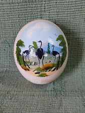 Hand painted ostrich for sale  TAMWORTH