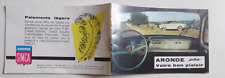 Mini brochure simca d'occasion  France