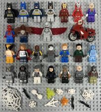 Usado, Lote de minifiguras cómicas LEGO Super Heroes DC Spiderman Superman Ironman Batman segunda mano  Embacar hacia Argentina