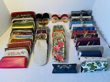 Vintage 42 Retro Mod Eyeglass Sunglasses Cases Holders Stands Clamshell Pouches for sale  Shipping to South Africa