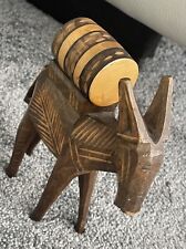 Rustic wooden donkey for sale  LONDON