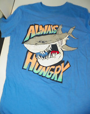 Camiseta gráfica masculina tubarão XL (16) azul manga curta camiseta Cat & Jack comprar usado  Enviando para Brazil