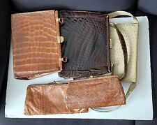 Vintage leather handbags for sale  BEDFORD