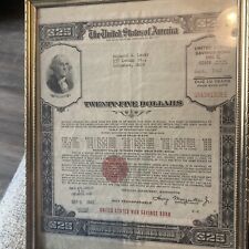 war savings certificate for sale  Santa Cruz