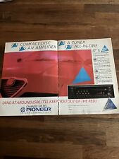 Usado, Original 1988 Pioneer Radio Alfa 164 carregador quadro publicitário pronto clássico moderno. comprar usado  Enviando para Brazil