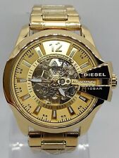 Novo na caixa Diesel DZ-9473 "ONLY THE BRAVE" relógio de pulso masculino automático esqueleto mostrador dourado comprar usado  Enviando para Brazil