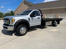 2017 FORD F550 ROLL BACK TOW TRUCK CAR HAULER FLATBED LOW MILEAGE V10 WRECKER, used for sale  Anniston