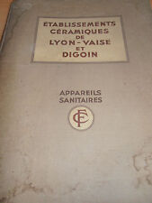 Catalogue céramiques lavabos d'occasion  Vesoul