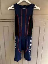 Used, Sundried Premium ladies sleeveless padded Triathlon Tri Suit in blue - small for sale  Shipping to South Africa