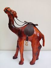 Leather camel sculpture for sale  RUGBY