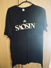 Camiseta Saosin preta grande manga curta Circa Survive L S Dunes Anthony Green comprar usado  Enviando para Brazil