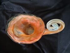 Orange blown glass for sale  Alva