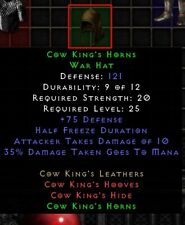 NL SC - Cow King's Horns - ✅PC-XBOX-PS4-PS5-SWITCH✅ Diablo 2 Res D2R NÃO comprar usado  Enviando para Brazil