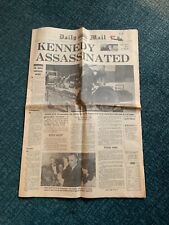 Jfk assassination newspaper for sale  LONDON