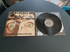 RAINBOW - STRAIGHT BETWEEN THE EYES 1982 UK PRESS 12" VINYL RECORD LP EX comprar usado  Enviando para Brazil