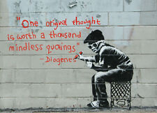 Banksy diogenes graffiti for sale  Amesbury