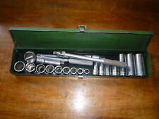 Used, S&K Socket Wrench Set 3/8 drive SAE standard 20 pieces for sale  Shipping to South Africa